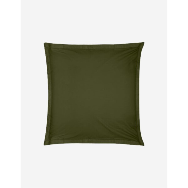 FUNDA DE ALMOHADA 63X63 VERDE CAQUI