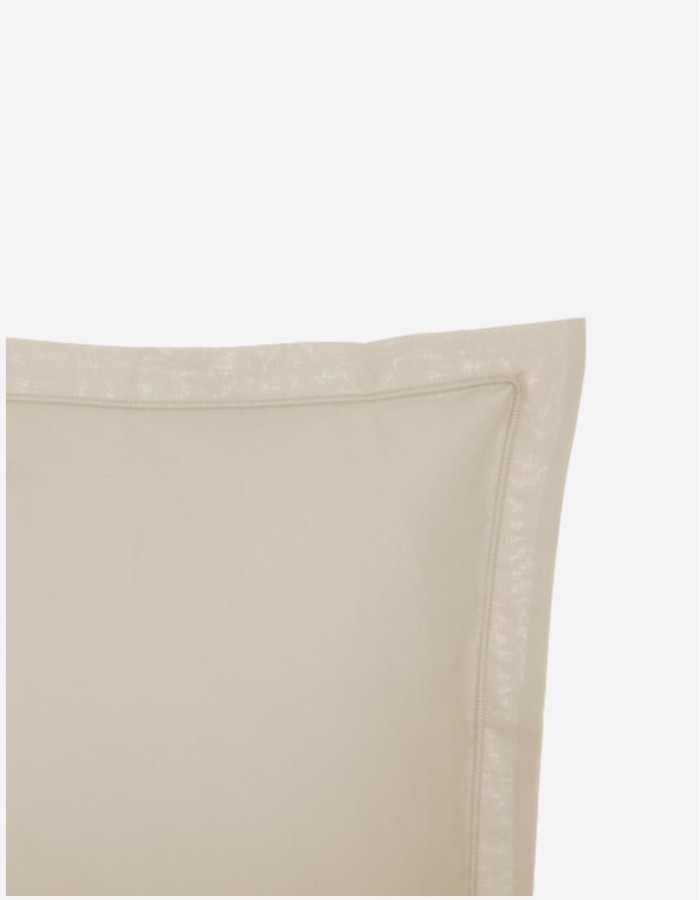 FUNDA DE ALMOHADA 50X70 BEIGE LINO