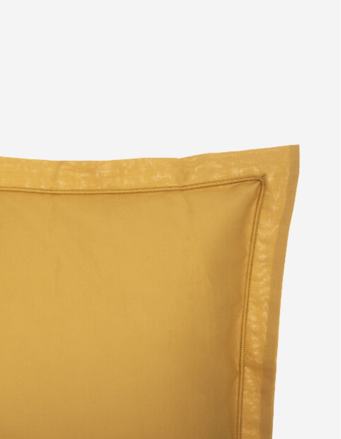 FUNDA DE ALMOHADA 50X70 MOSTAZA